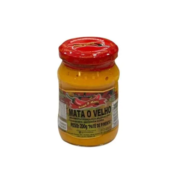 Patê de Pimenta Mata o Velho - Aroma D´Minas 200g